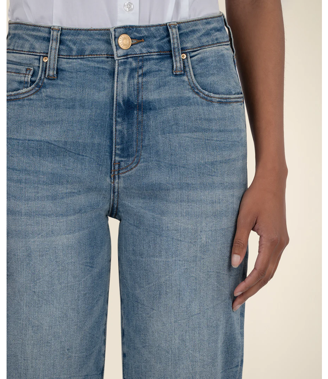 KUT Jeans Sienna Baggy Boyfriend Crop - Honesty