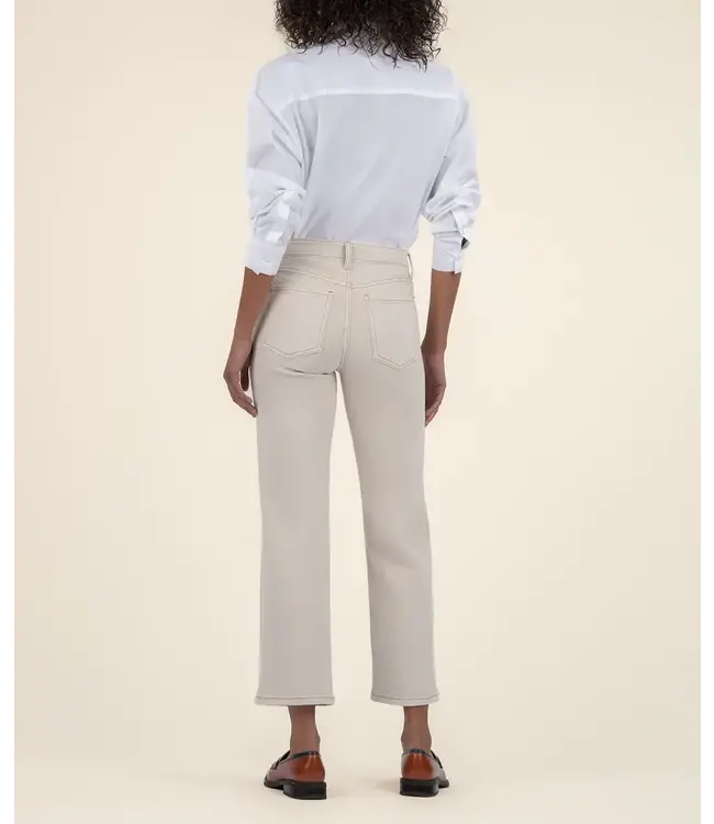 KUT Jeans Charlotte High Rise Culotte - Ecru