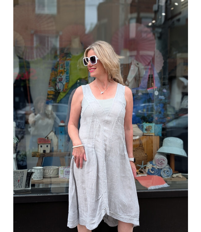 Tank Dress - Dove Grey