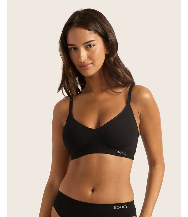 Boody Basic Wireless T-Shirt Bra - Black