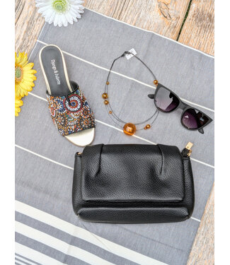 Pleated Flap Handbag - Assorted