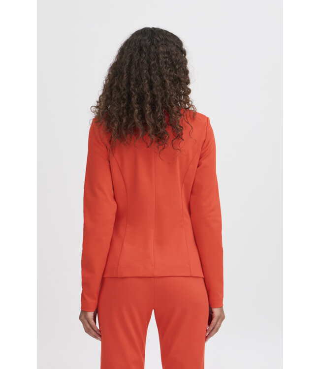 ICHI Kate Blazer - Poppy Red