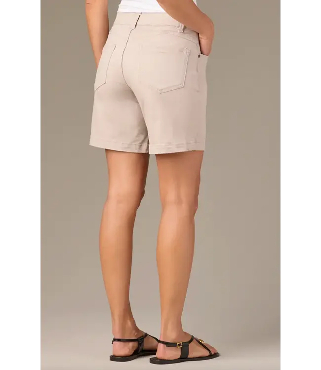 Wit & Wisdom Stretch Twill Shorts - Flax