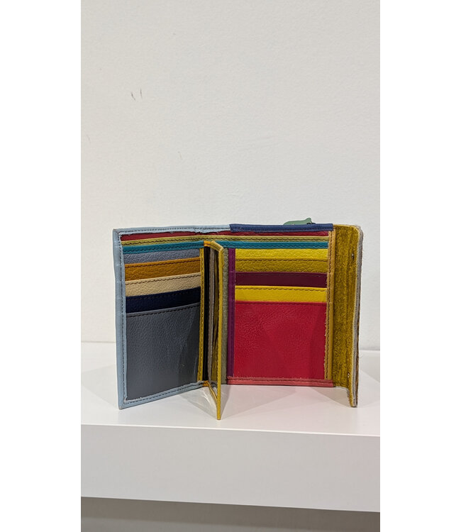 Soruka Rings Leather/Print Wallet - Assorted