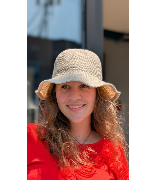 Woven Hat w/ Wire Brim - Assorted