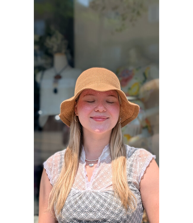 Woven Hat w/ Wire Brim - Assorted