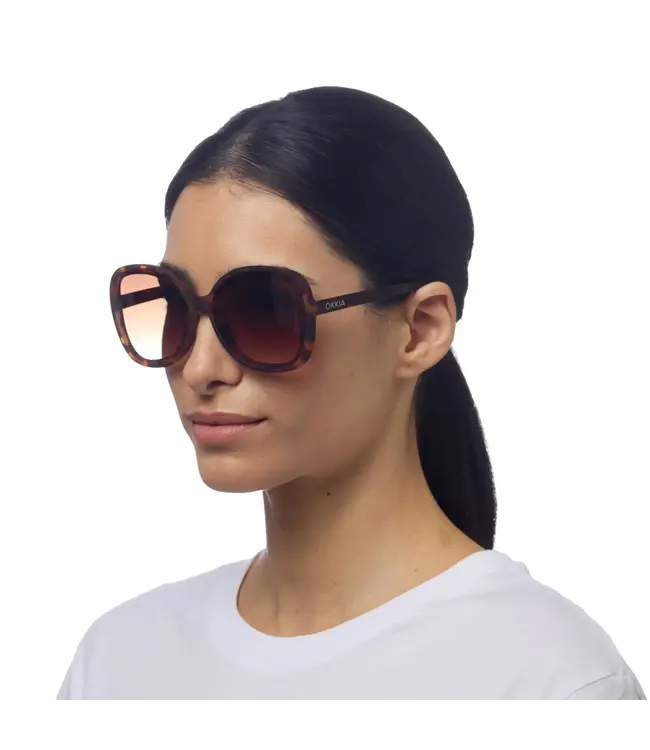 Okkia Anna Butterfly Sunglasses - Classic Havana