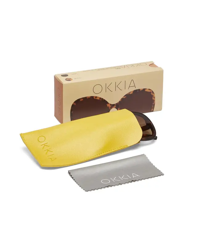 Okkia Anna Butterfly Sunglasses - Classic Havana