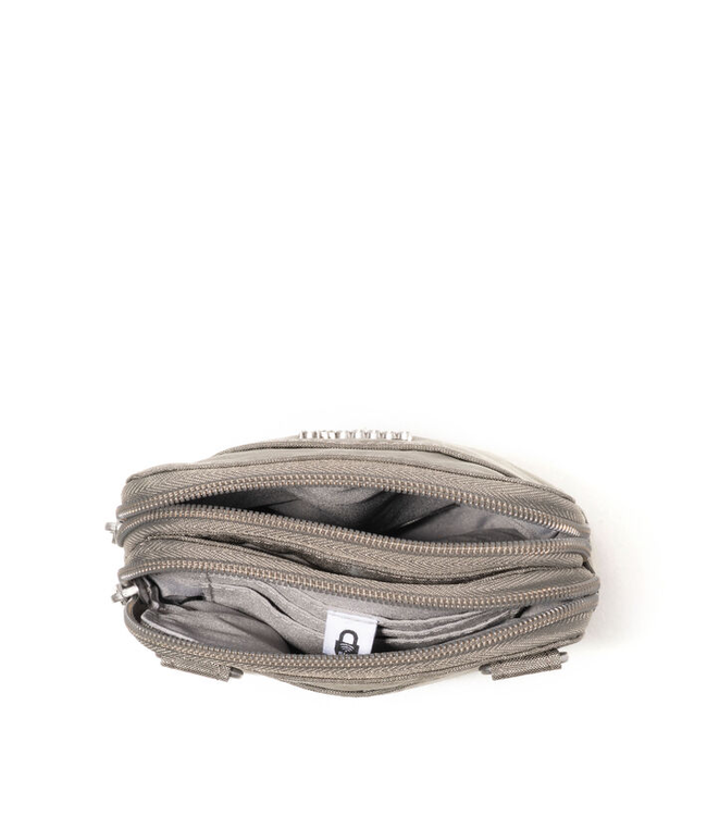 Baggallini Take Two Crossbody - Sterling Shimmer