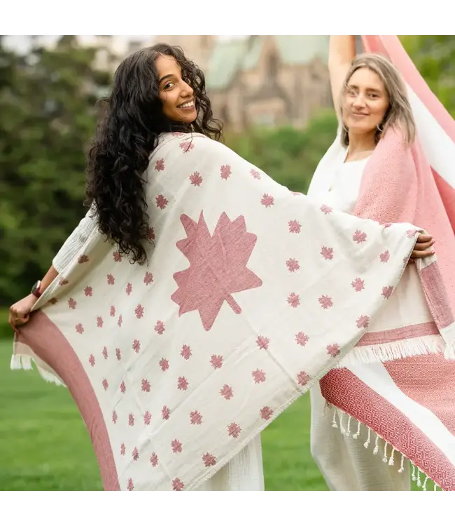 Pokoloko Turkish Towel - Maple Leaf