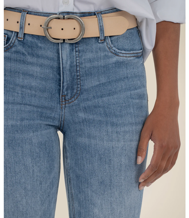 KUT Jeans Kelsey High Rise Inset Ankle Flare - Acceptance