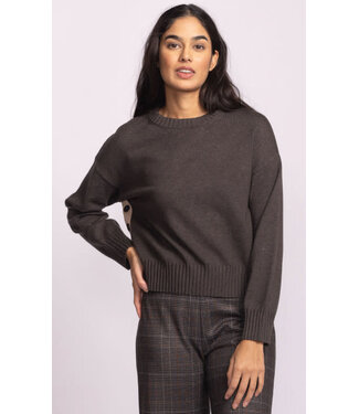 Pink Martini Grigio Sweater - Dark Grey