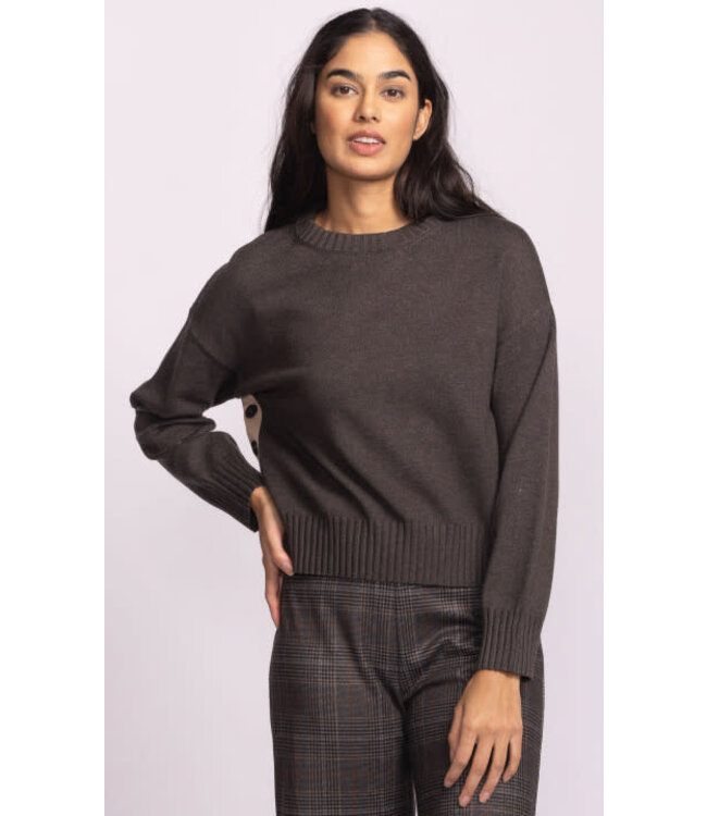 Pink Martini Grigio Sweater - Dark Grey