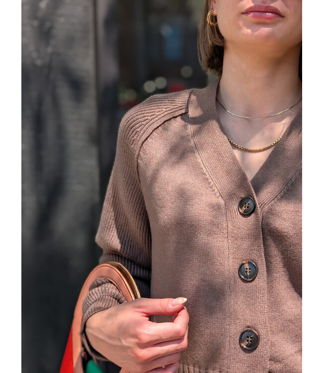 Pink Martini Monterey Sweater - Brown