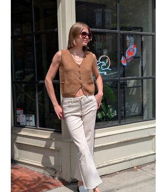 Point Zero Knit Vest - Bronze