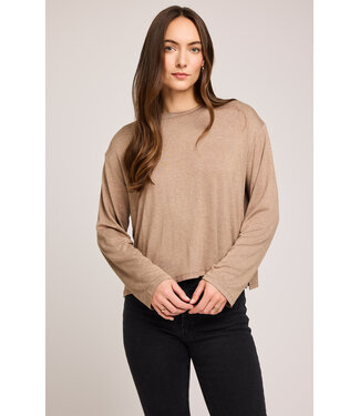 Gentle Fawn Indy Long Sleeve - Heather Khaki