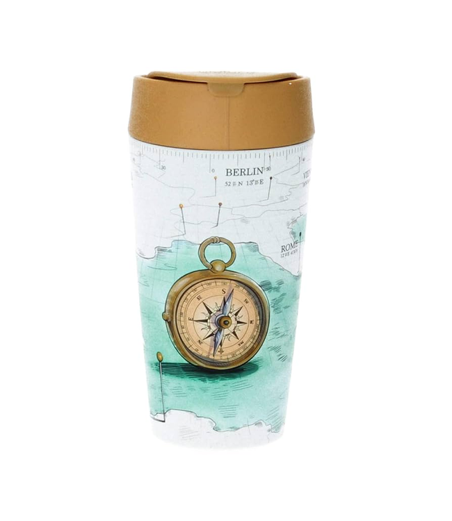 Deluxe Travel Cup - Compass