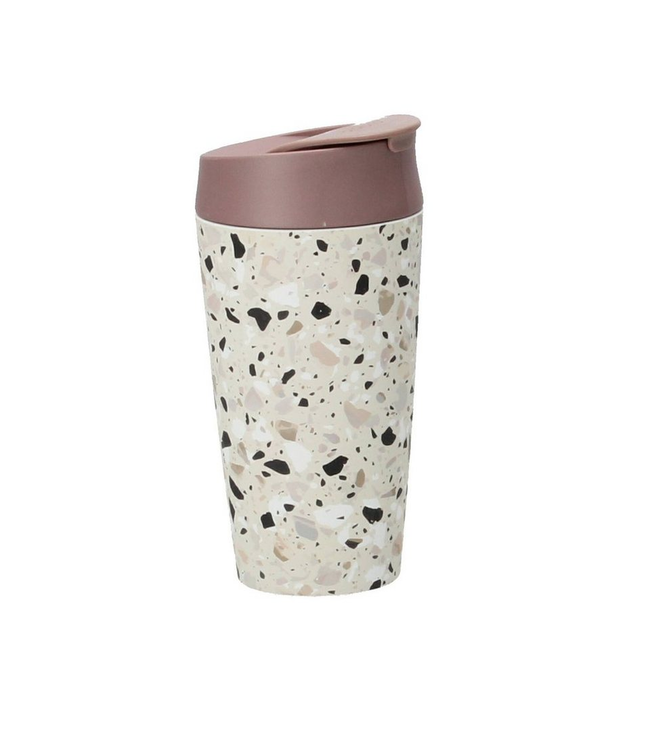 Deluxe Travel Cup - Natural Terrazzo