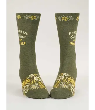 Blue Q Crew Socks - Childlike