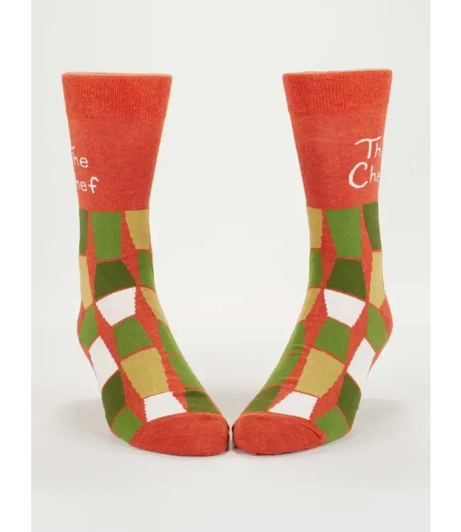 Blue Q Crew Socks - The Chef