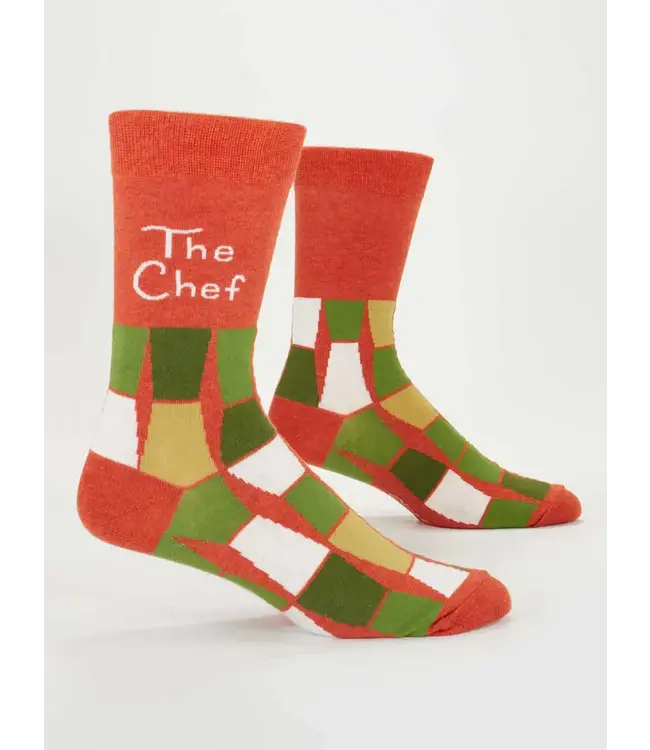 Blue Q Crew Socks - The Chef