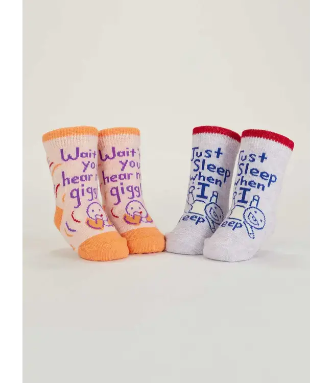 Blue Q Baby Socks - Hear Me Giggle