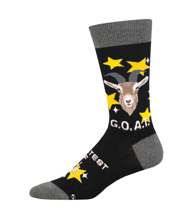 Socksmith Graphic Crew Socks - GOAT