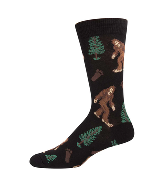 Socksmith Graphic Crew Socks - Bigfoot