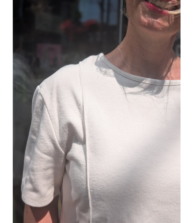 ICHI IHnesleya T-Shirt Sweater - Oatmeal Melange