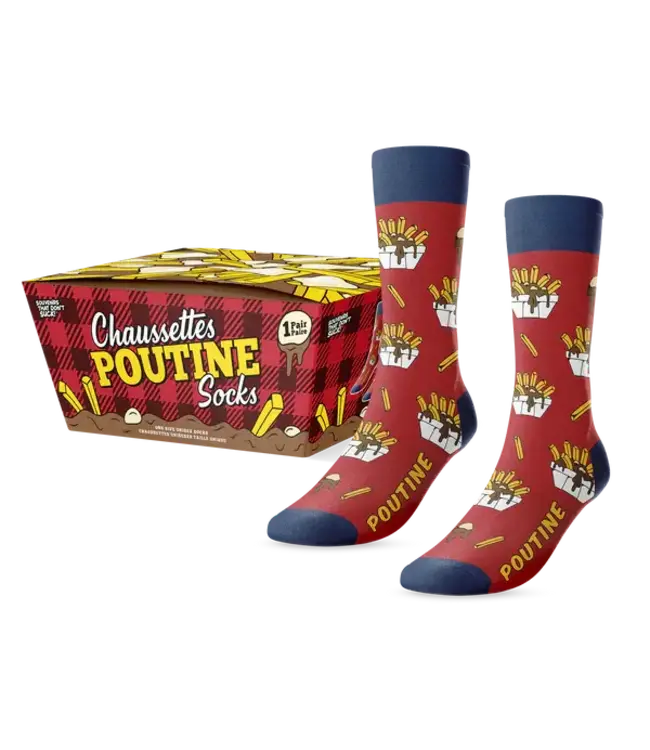 Main and Local Socks - Poutine