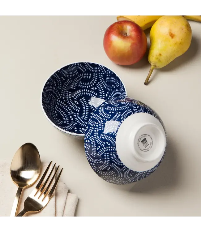 Danica Studio Bowl - 4" - Indigo Geo