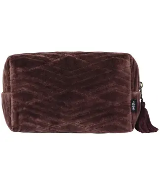 Danica Studio Quilted Pouch - Fig