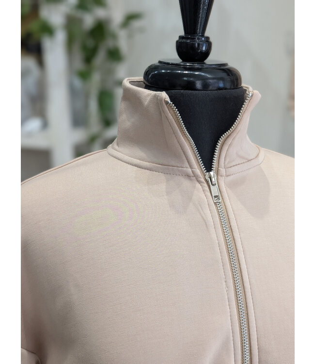 B. Young ByTullas Lightweight Zip Jacket - Hummus