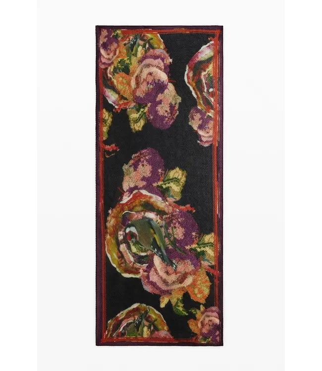 Desigual Antique Floral Print Scarf