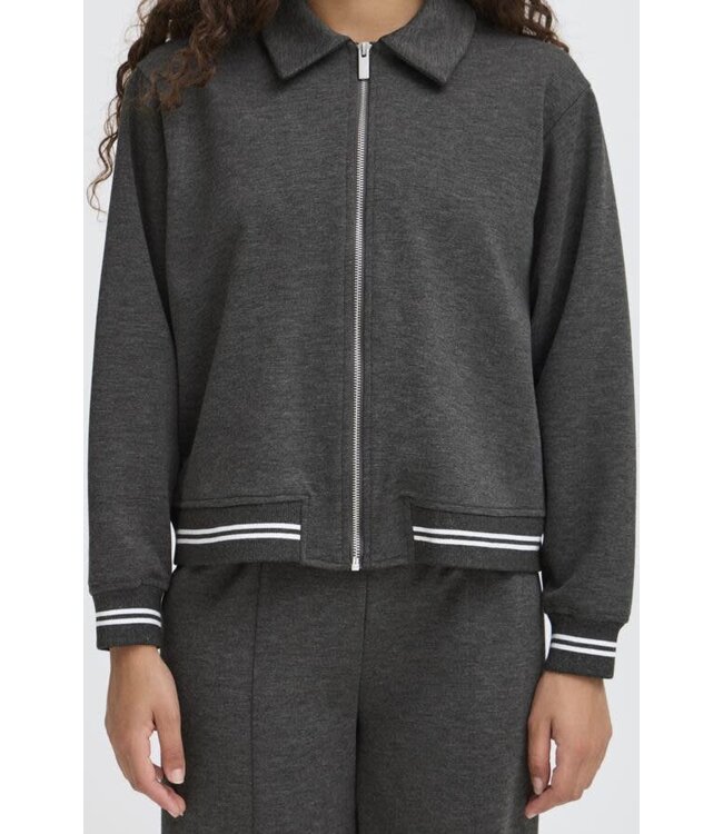 ICHI IHKate Sporty Jacket - Iron