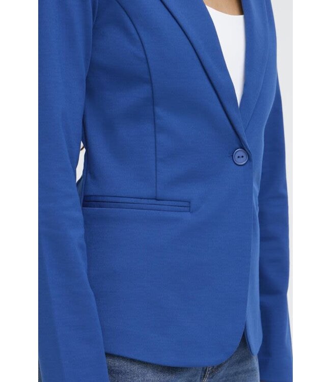 ICHI Kate Blazer - Navy Peony