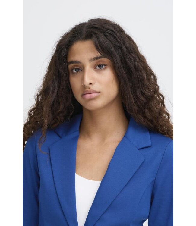 ICHI Kate Blazer - Navy Peony