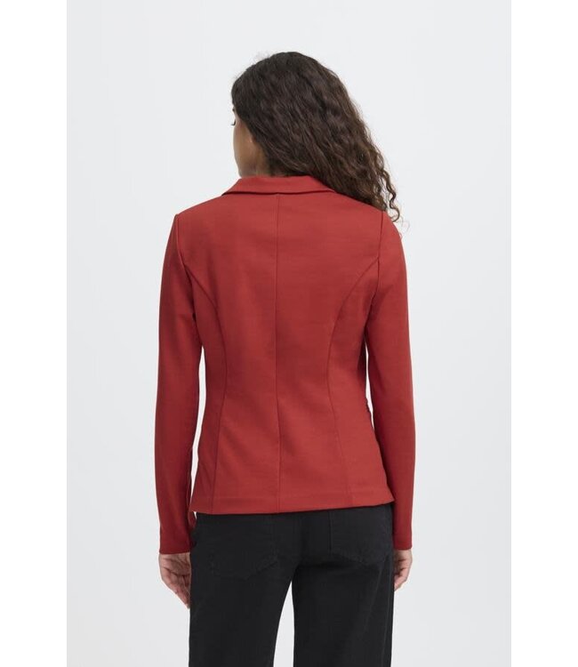 ICHI Kate Blazer - Red Dahlia
