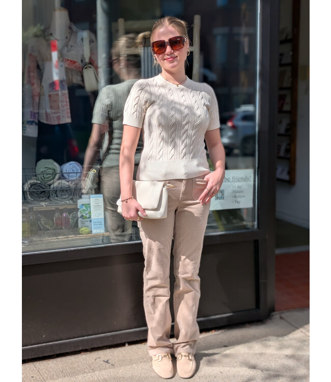 Point Zero Corduroy Pants - Tan