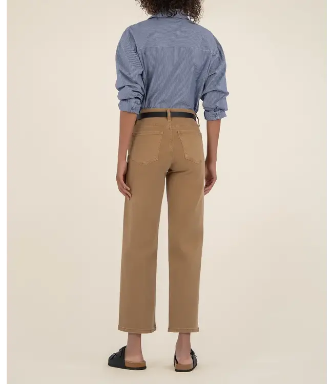 KUT Jeans Charlotte High Rise Wide Leg - Caramel