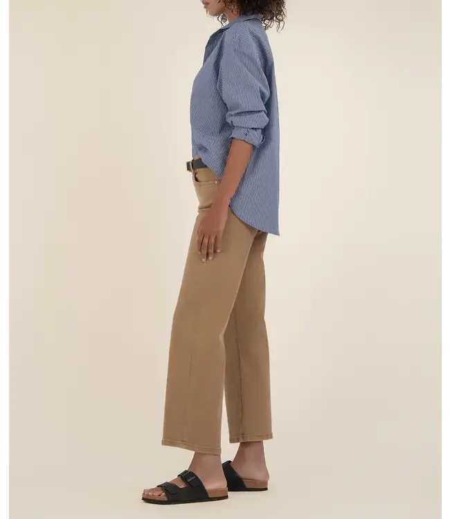 KUT Jeans Charlotte High Rise Wide Leg - Caramel