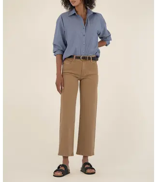 KUT Jeans Charlotte High Rise Wide Leg - Caramel