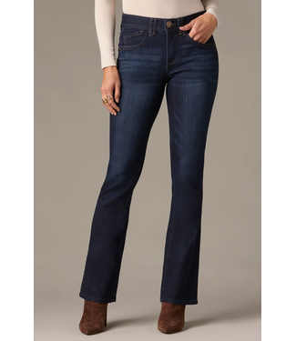 Wit & Wisdom Brittany Mid Rise Itty Bitty Boot - Indigo