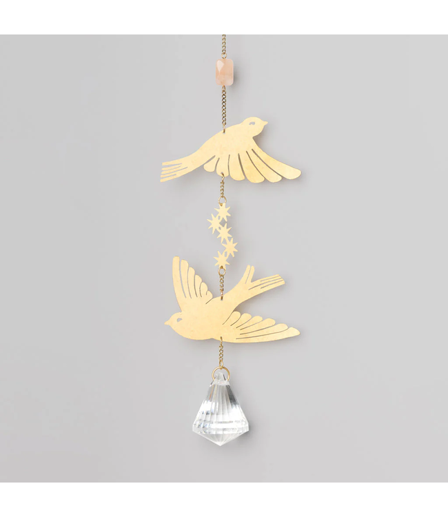 Scout Suncatcher - Sunstone / Crystal