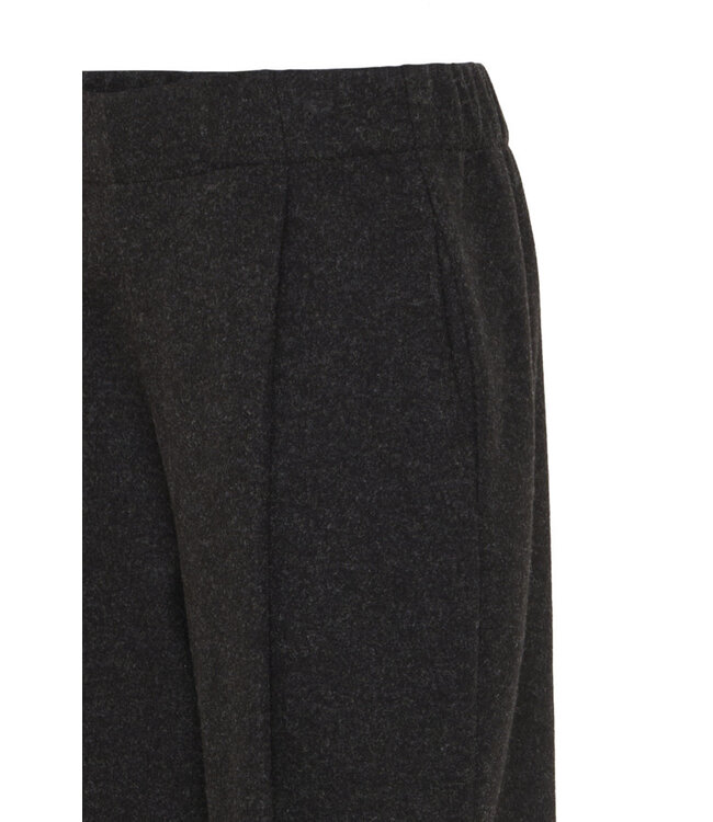 Fransa Pull-on Trousers - Charcoal