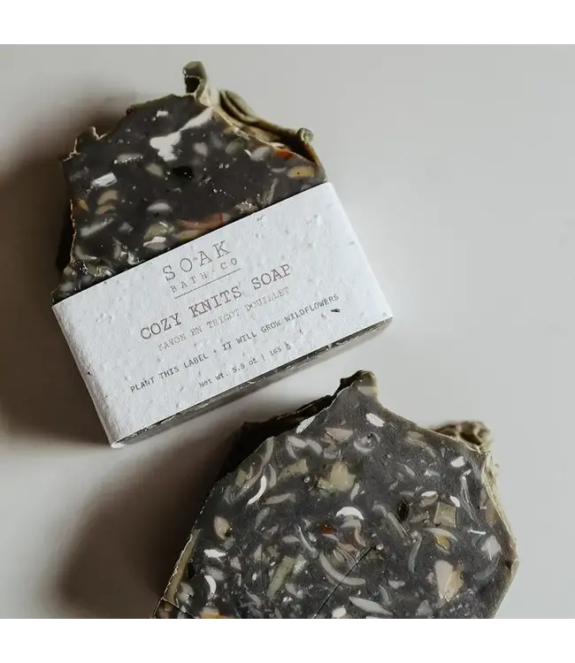 Soak Bath Co Cozy Knits Soap Bar