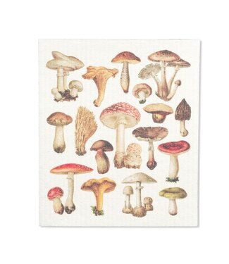Abbott Dishcloth Single - Mushrooms