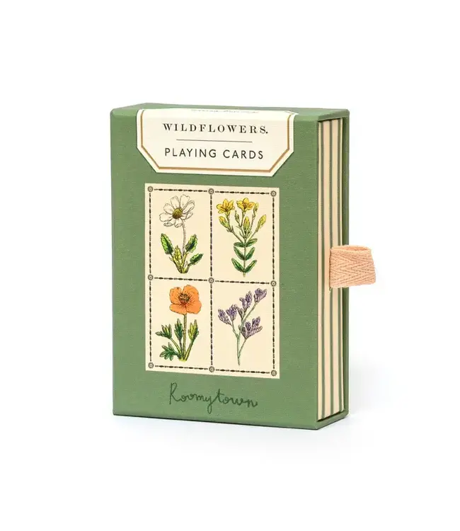 Roomytown UK Playing Cards - Wildflower