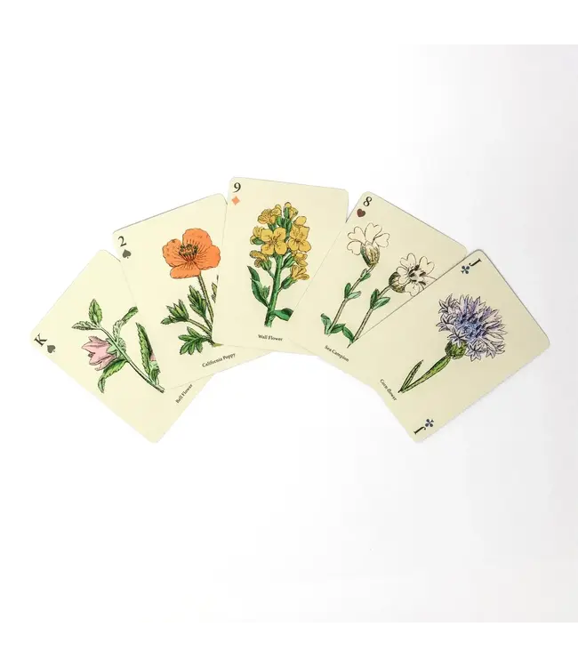 Roomytown UK Playing Cards - Wildflower