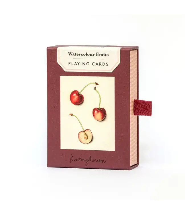 Roomytown UK Playing Cards - Watercolour Fruits
